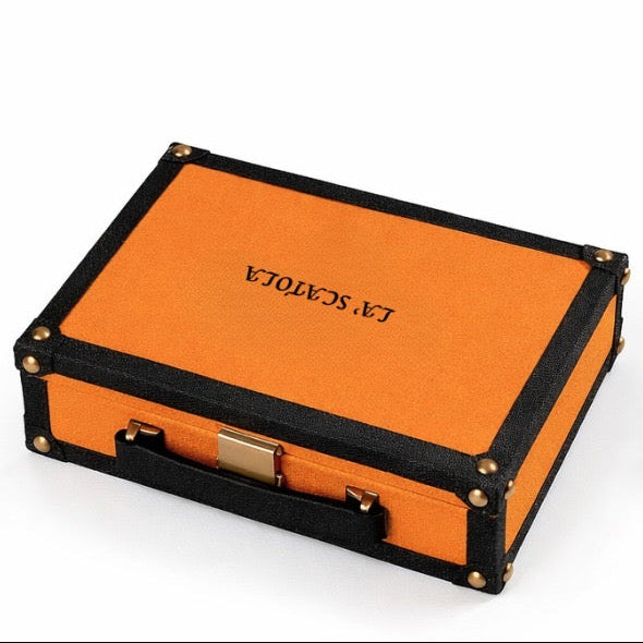 Luxuray Glasses & Watch Travel Case